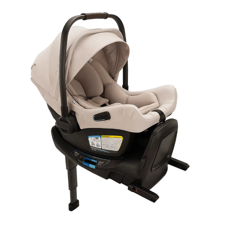 Nuna PIPA Aire RX Infant Car Seat PIPA RELX Base Biscotti