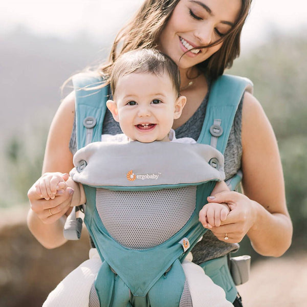 Ergobaby four position 360 deals cool air baby carrier