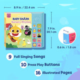 Pinkfong Baby Shark Nursery Rhymes 10 Button Sound Book