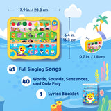 Pinkfong Baby Shark Sing & Learn Pad with Lyrics Booklet