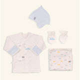 Korean Newborn Gift Set - Cloud Blue