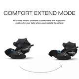 Cybex Cloud T Comfort Extend Infant Car Seat with SensorSafe