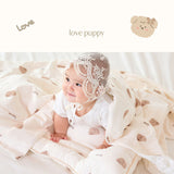 Bebenuvo Double Blanket-Love Puppy