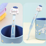 Figure Toothbrushes Set - Kuromi & Cinnamoroll