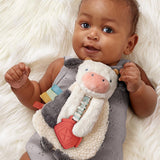 Itzy Ritzy Itzy Lovey™ Plush and Teether Toy - Cow