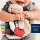 Itzy Ritzy Itzy Lovey™ Plush and Teether Toy - Cow