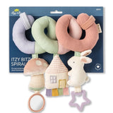 Itzy Ritzy Bitzy Bespok Itzy Bitzy Spiral Car Seat Activity Toy - Pastel