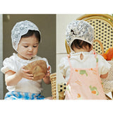 Korean Joan Lace Bonnet Hat