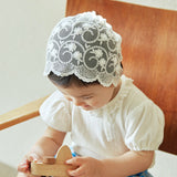 Korean Joan Lace Bonnet Hat