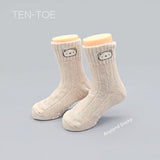 Kids Cotton Crew Socks Set-Anyland