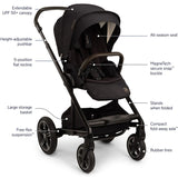 Nuna X BMW Mixx Next Stroller in Element