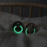 Bibs Colour GLOW Silicone pacifiers- Single