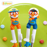 Edison Pororo Stainless Steel Chopsticks, 2nd Step Right Hand