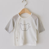 Kids Summer Short Shirt Cotton Cool Mesh Pajamas Set - Soft Bear