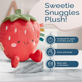 Itzy Ritzy Sweetie Snuggles Plush-Strawberry