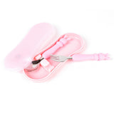 TierZero Silicone Spoon & Fork Set + Case