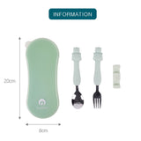 TierZero Silicone Spoon & Fork Set + Case