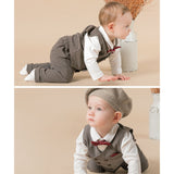 Korean Wyman Suit Set (Vest+Shirt+Pants)