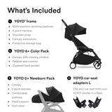 Stokke YOYO3 from Newborn to Toddler (Stroller+Adapter+Newborn Pack)