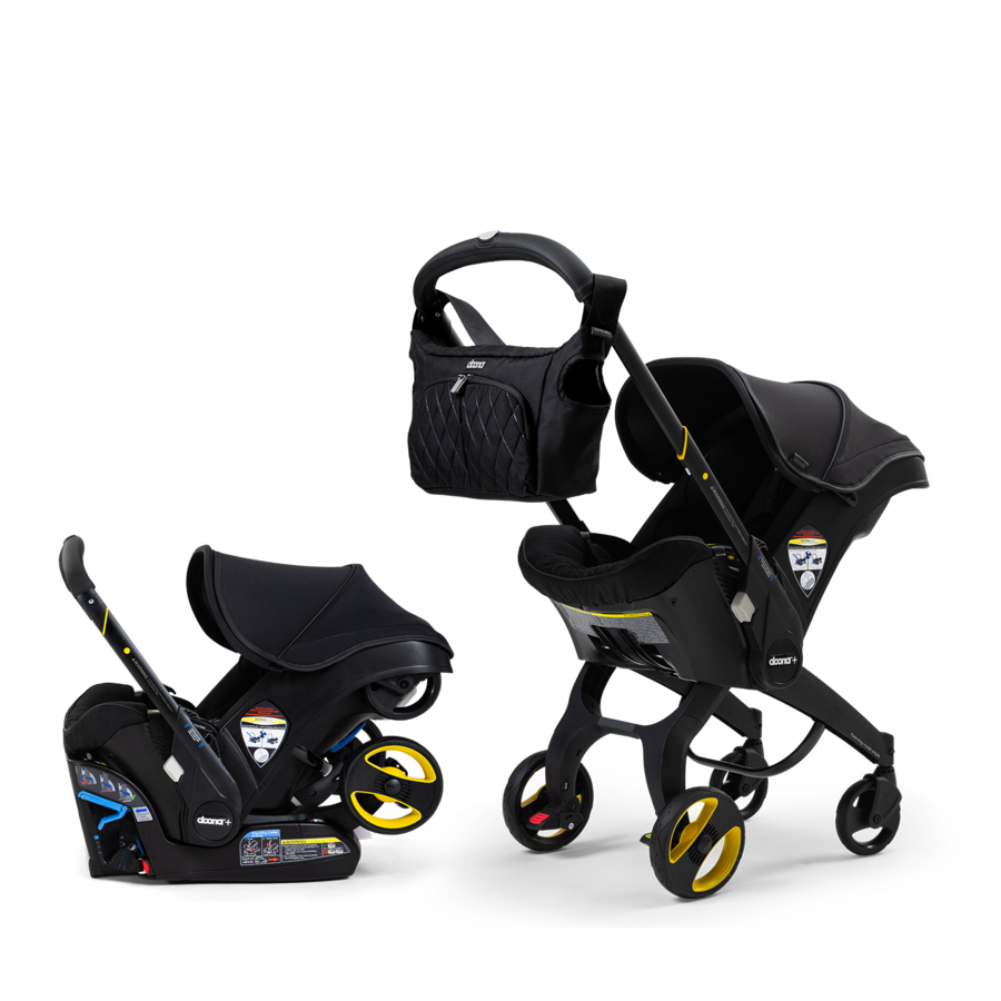 900px x 900px - Doona Infant Doona Car Seat & Stroller - Midnight Edition â€“ Bebeang Baby