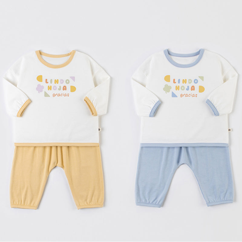 Korean Kids Pajamas Set-Rooney – Bebeang Baby